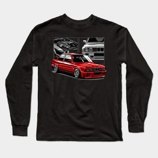 BMW E30 M3 Long Sleeve T-Shirt